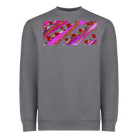 Leopar And Cowhide With Heart Candies Heavyweight Sweatshirt | Teevron