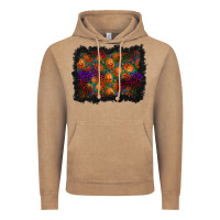 Vintage Coffee halloween pumpkin background Vintage Hoodie - BundleAndBundleShop
