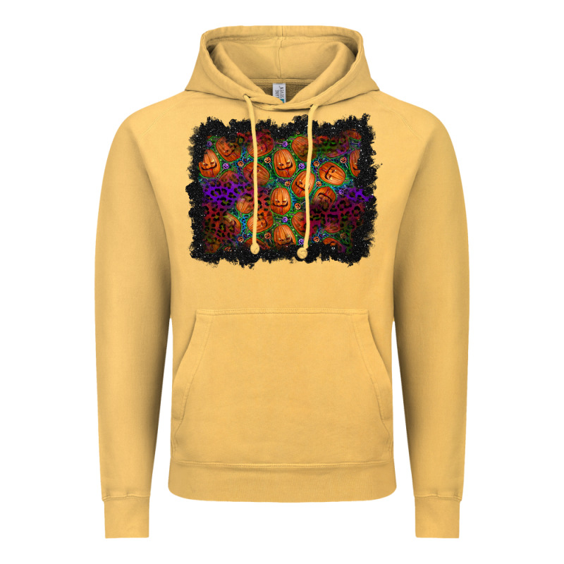 Halloween Pumpkin Background Vintage Hoodie by BundleAndBundleShop | Teevron