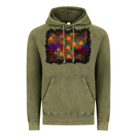Vintage Olive halloween pumpkin background Vintage Hoodie - BundleAndBundleShop