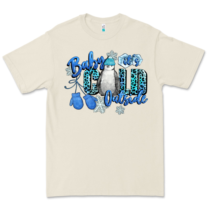 Baby Its Cold Outside Premium Tee by CowGirlArtShop | Teevron