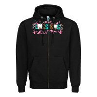 Black floss boss Zipper Hoodie - AdoDesignShop