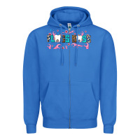 True Royal floss boss Zipper Hoodie - AdoDesignShop