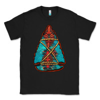 Black turquoise glitter aztec arrowhead Classic Tee - Jasminsmagicworld