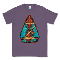 Lavender turquoise glitter aztec arrowhead Classic Tee - Jasminsmagicworld