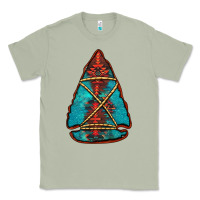 Matcha turquoise glitter aztec arrowhead Classic Tee - Jasminsmagicworld