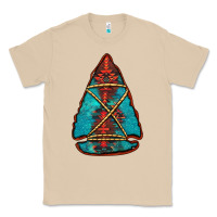 Mushroom turquoise glitter aztec arrowhead Classic Tee - Jasminsmagicworld