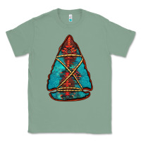 Sage turquoise glitter aztec arrowhead Classic Tee - Jasminsmagicworld