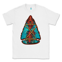 White turquoise glitter aztec arrowhead Classic Tee - Jasminsmagicworld