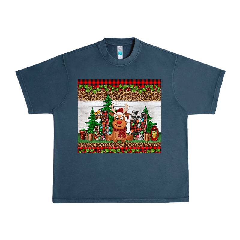 Joy Reindeer Urban Heavy Tee by Jasminsmagicworld | Teevron