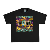 Black Mama with sunflowers Urban Heavy Tee - FaDigitalArtStudio