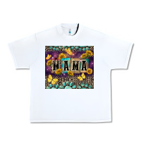 White Mama with sunflowers Urban Heavy Tee - FaDigitalArtStudio
