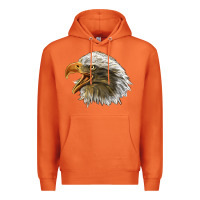 Carrot Bald Head Eagle Premium Hoodie - LillyAllenDesigns