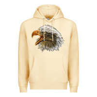 Pina Colada Bald Head Eagle Premium Hoodie - LillyAllenDesigns