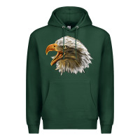 Sports Green Bald Head Eagle Premium Hoodie - LillyAllenDesigns