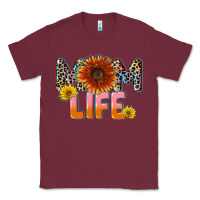 Burgundy Mom life Mother's Day Classic Tee - CowGirlArtShop