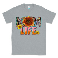 Heather Grey Mom life Mother's Day Classic Tee - CowGirlArtShop
