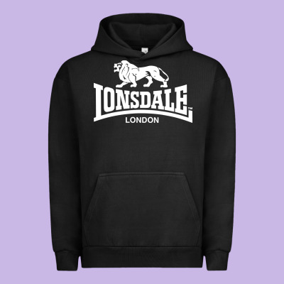 Lonsdale Classic Logo Lion Urban Hoodie Designed By Designpulse