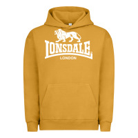 Pigment Peanut Butter lonsdale classic logo lion Urban Hoodie - DesignPulse