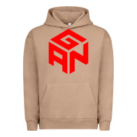 Pigment Burro GAN CUBE TIME Urban Hoodie - DesignPulse