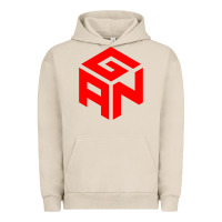 Pigment French Oak GAN CUBE TIME Urban Hoodie - DesignPulse