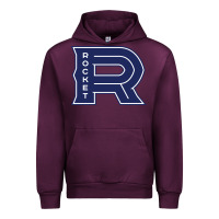 Mauve Wine laval rocket Urban Hoodie - DesignPulse