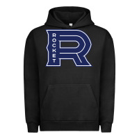 Pigment Black laval rocket Urban Hoodie - DesignPulse