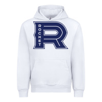 White laval rocket Urban Hoodie - DesignPulse