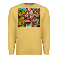 Antique Gold little debbie tree cakes leopard turquoise Premium Sweatshirt - JahusDesignShop