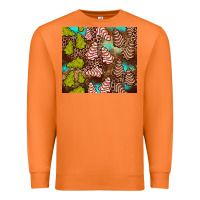 Carrot little debbie tree cakes leopard turquoise Premium Sweatshirt - JahusDesignShop