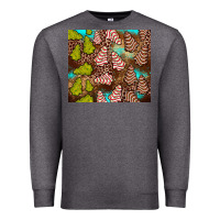 Charcoal Heather little debbie tree cakes leopard turquoise Premium Sweatshirt - JahusDesignShop