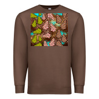 Chestnut little debbie tree cakes leopard turquoise Premium Sweatshirt - JahusDesignShop