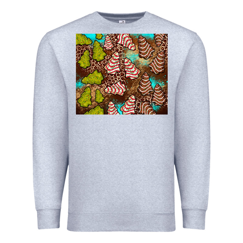 Little Debbie Tree Cakes Leopard Turquoise Premium Sweatshirt by JahusDesignShop | Teevron