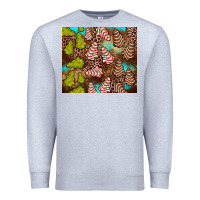 Heather Grey little debbie tree cakes leopard turquoise Premium Sweatshirt - JahusDesignShop