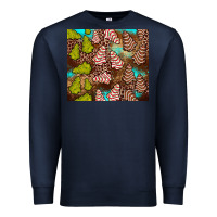Navy little debbie tree cakes leopard turquoise Premium Sweatshirt - JahusDesignShop