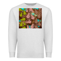 Oatmeal Heather little debbie tree cakes leopard turquoise Premium Sweatshirt - JahusDesignShop