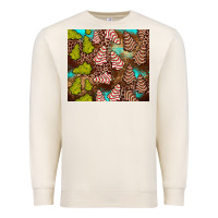 Sandshell little debbie tree cakes leopard turquoise Premium Sweatshirt - JahusDesignShop