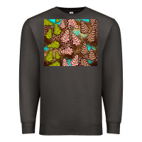 Smoke little debbie tree cakes leopard turquoise Premium Sweatshirt - JahusDesignShop