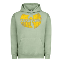 Pigment Oil Green Vintage Urban Hoodie - DesignPulse