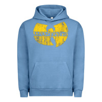 Pigment Pebble Blue Vintage Urban Hoodie - DesignPulse