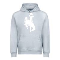 Heather Grey wyoming cowboys Urban Hoodie - DesignPulse