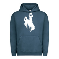 Pigment Midnight Navy wyoming cowboys Urban Hoodie - DesignPulse