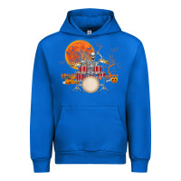 Cobalt Skeleton Drummer Halloween Costume Playing Drums Mens Boys Urban Hoodie - DesignPulse