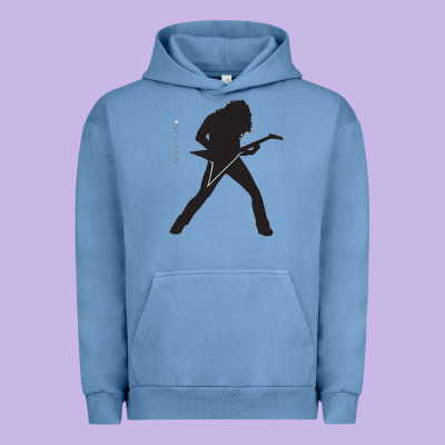 Dave Mustaine Urban Hoodie Designed By Designpulse