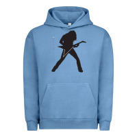 Pigment Pebble Blue dave mustaine Urban Hoodie - DesignPulse