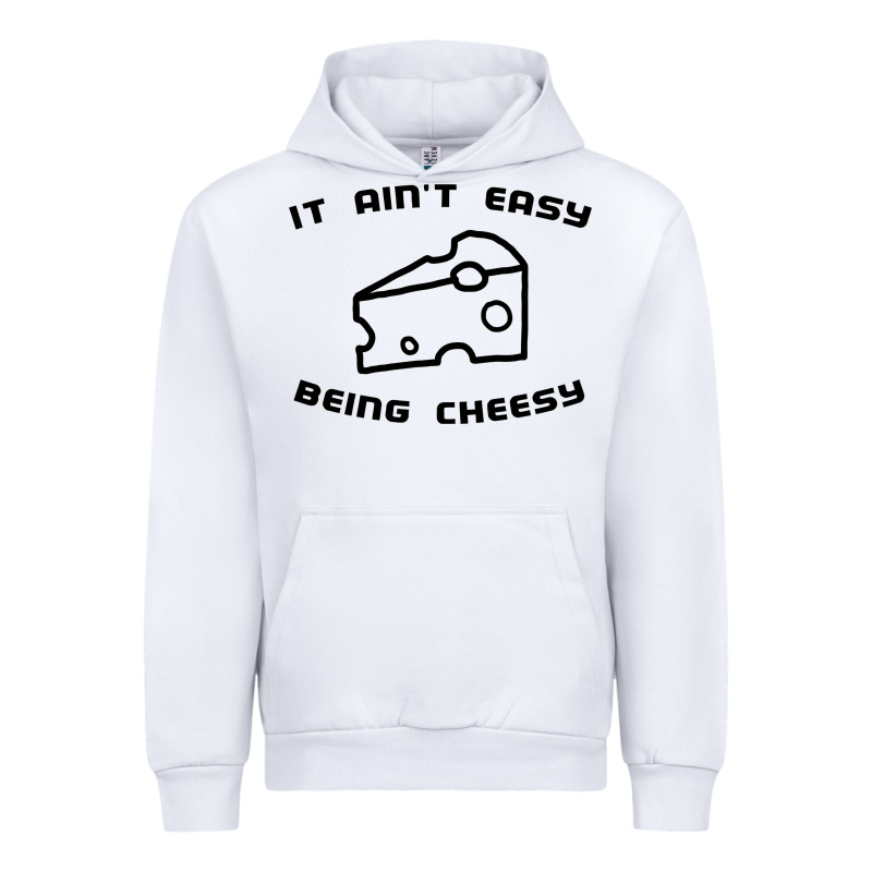 It Ain't Easy Being Cheesy Urban Hoodie by DesignPulse | Teevron