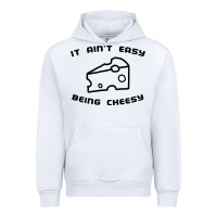 White it ain't easy being cheesy Urban Hoodie - DesignPulse