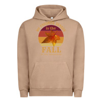 Pigment Burro feminist my favorite season is fall patriarchy retro vintage long slee Urban Hoodie - DesignPulse