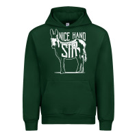 Forest Green Nice Hand Sir Donkey Poker Funny Gambling Design For Fans Urban Hoodie - DesignPulse
