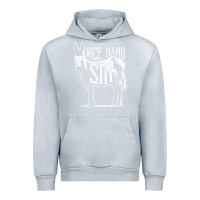 Heather Grey Nice Hand Sir Donkey Poker Funny Gambling Design For Fans Urban Hoodie - DesignPulse